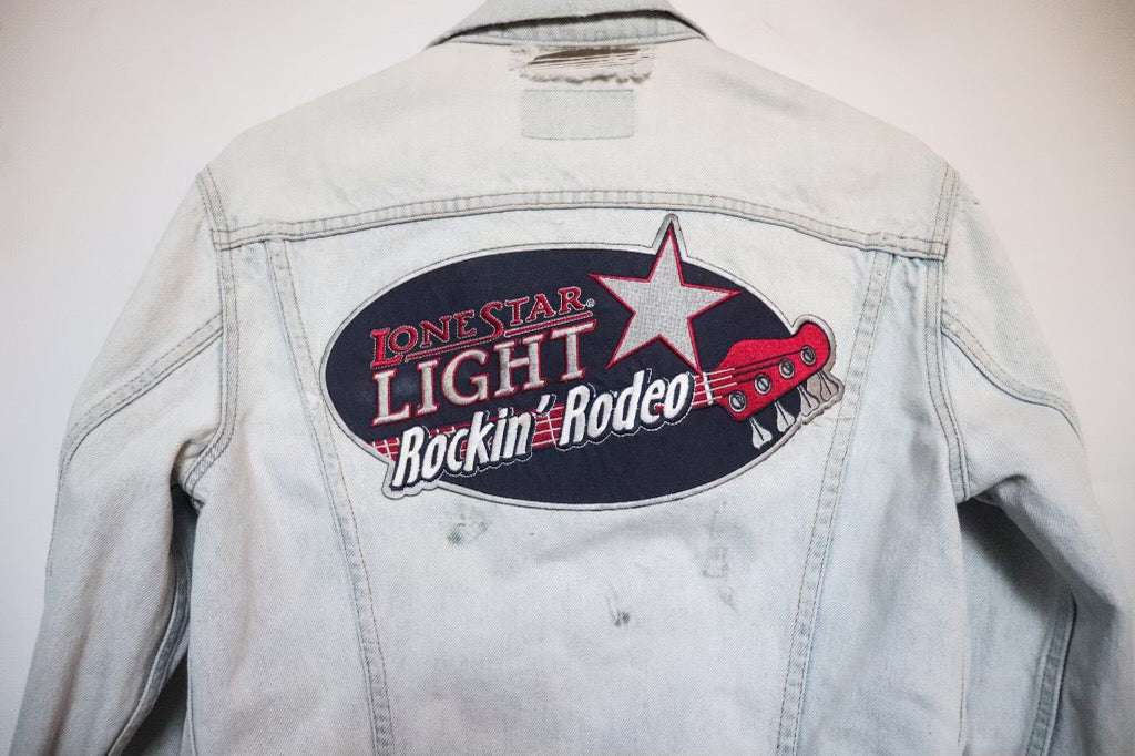 90’s Lone Star Light Rockin’ Rodeo Levi’s Jacket