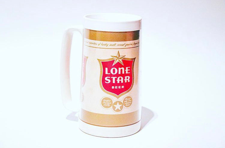 70’s Lone Star Thermo-Serv Plastic Stein