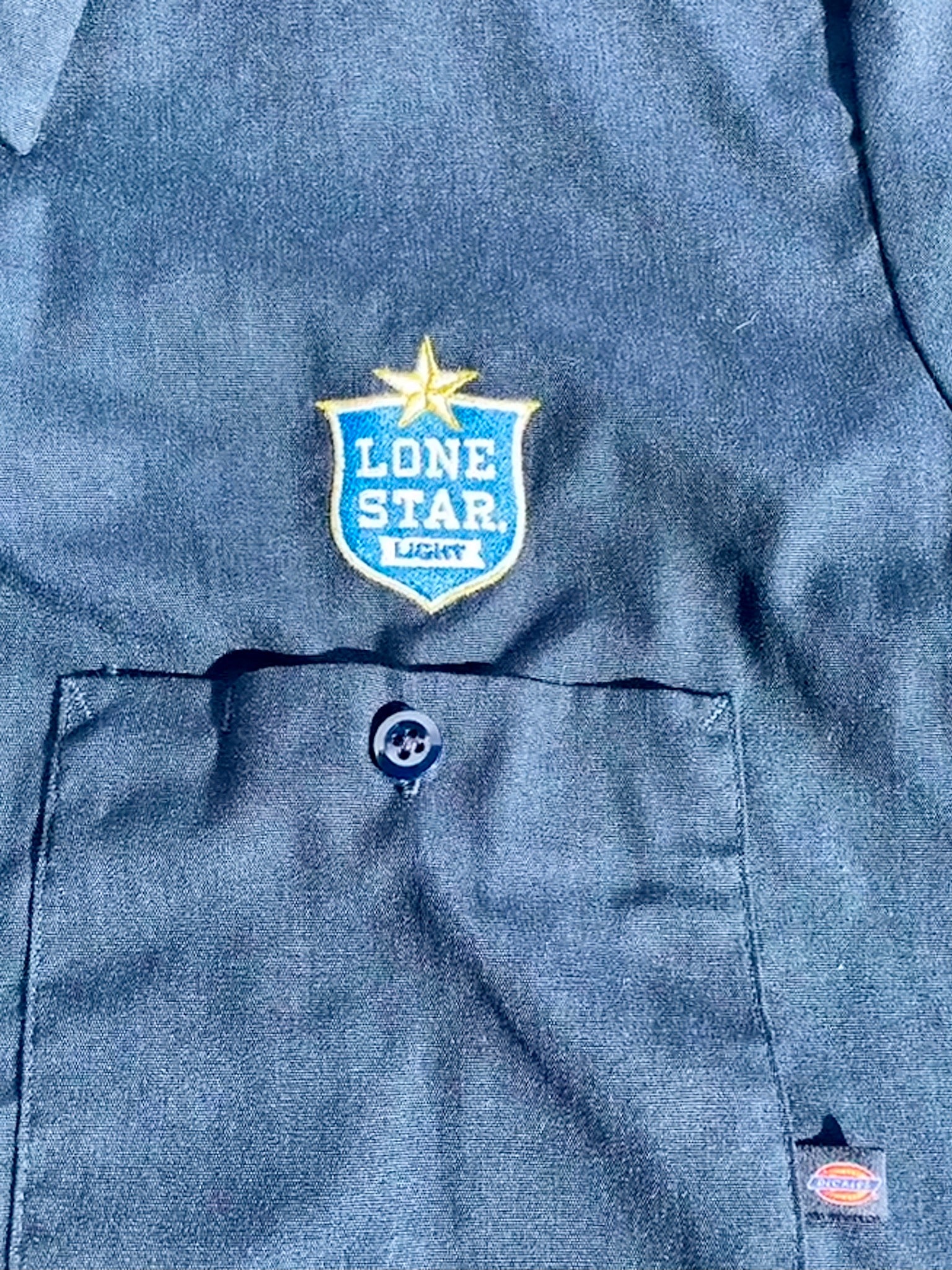 Large Lone Star Light Work Shirt