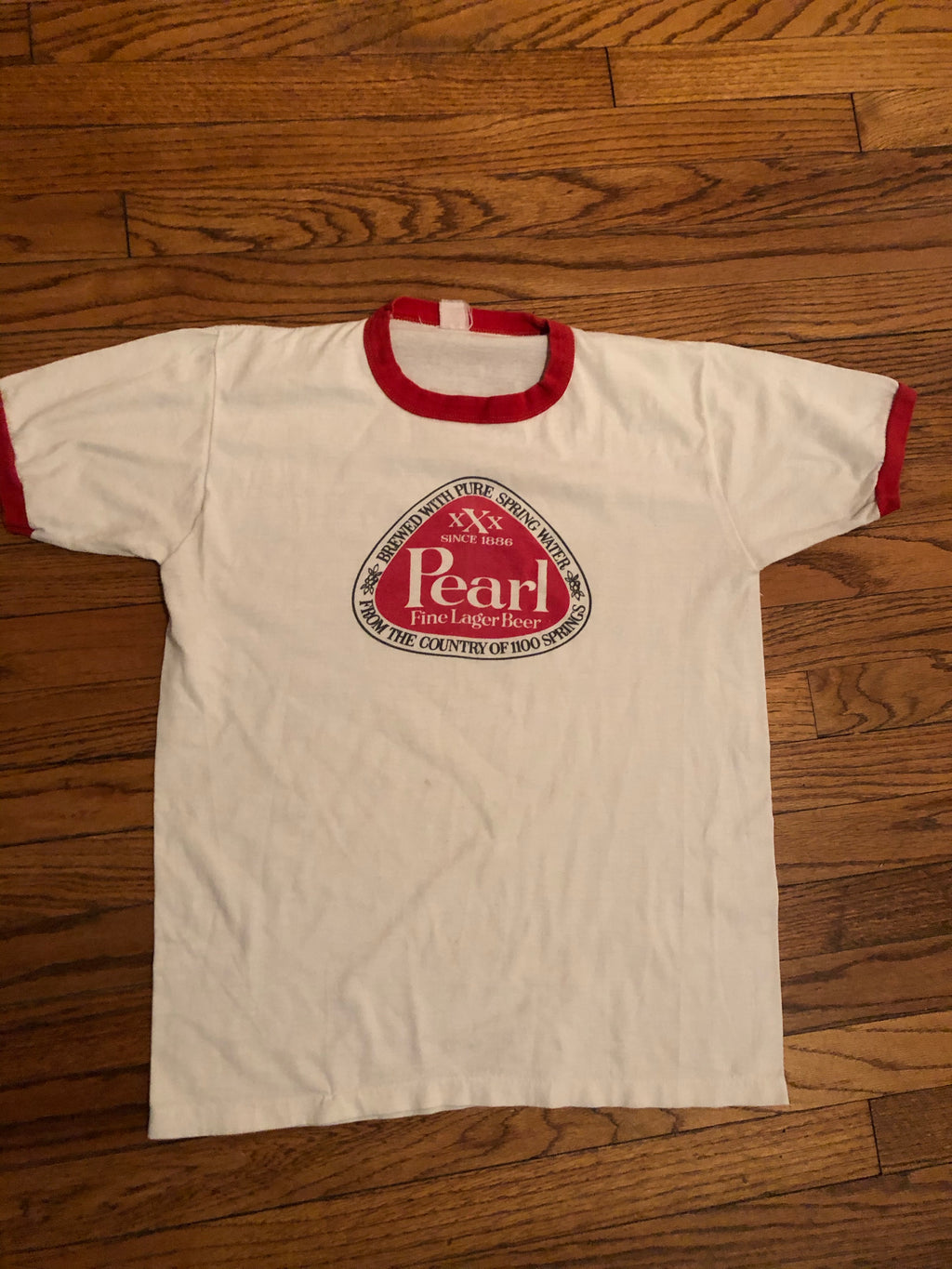 Medium Pearl Beer Ringer T-Shirt
