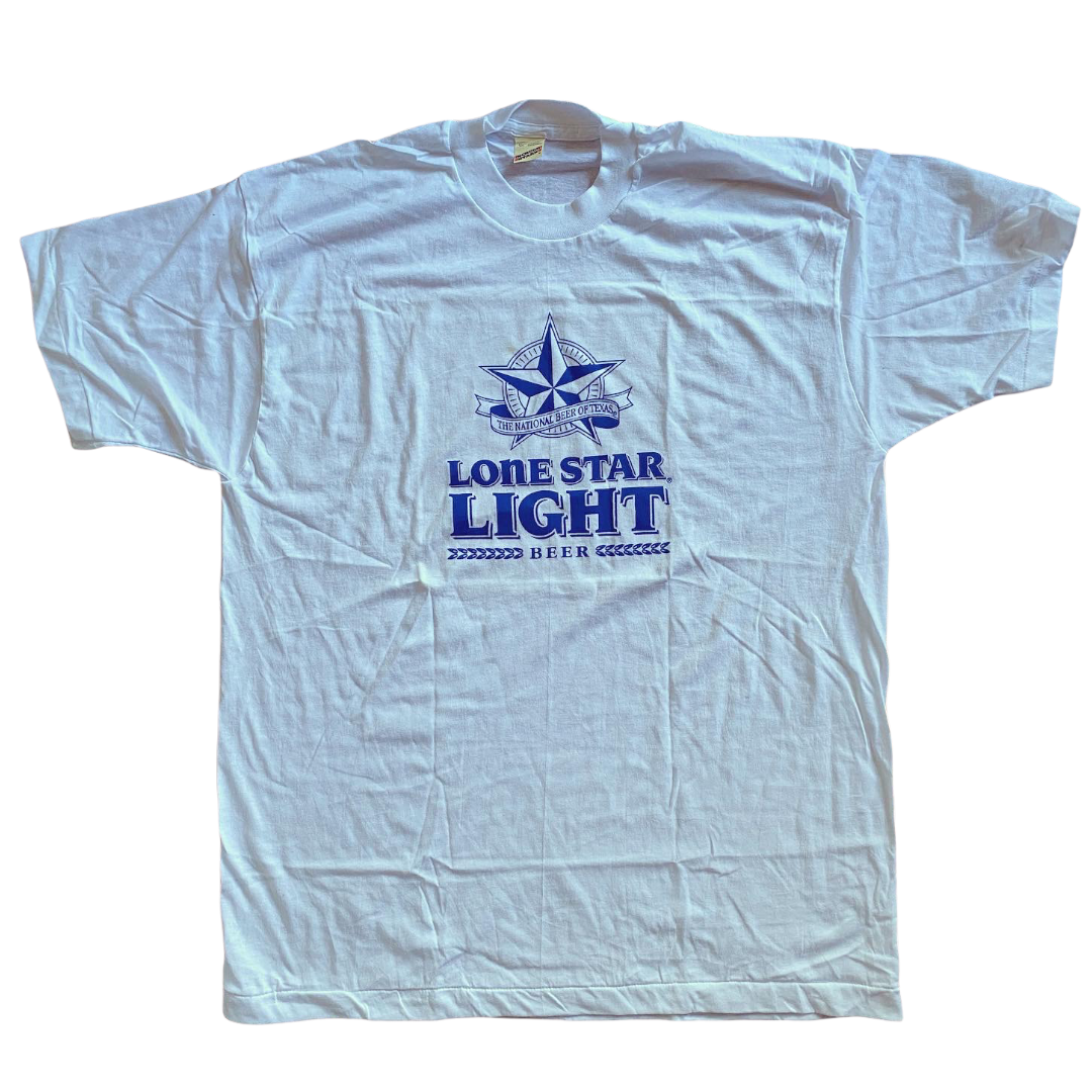 80’s Vintage Lone Star Light XL Tee Shirt