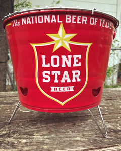 Lone Star Armadillo Bucket Grill