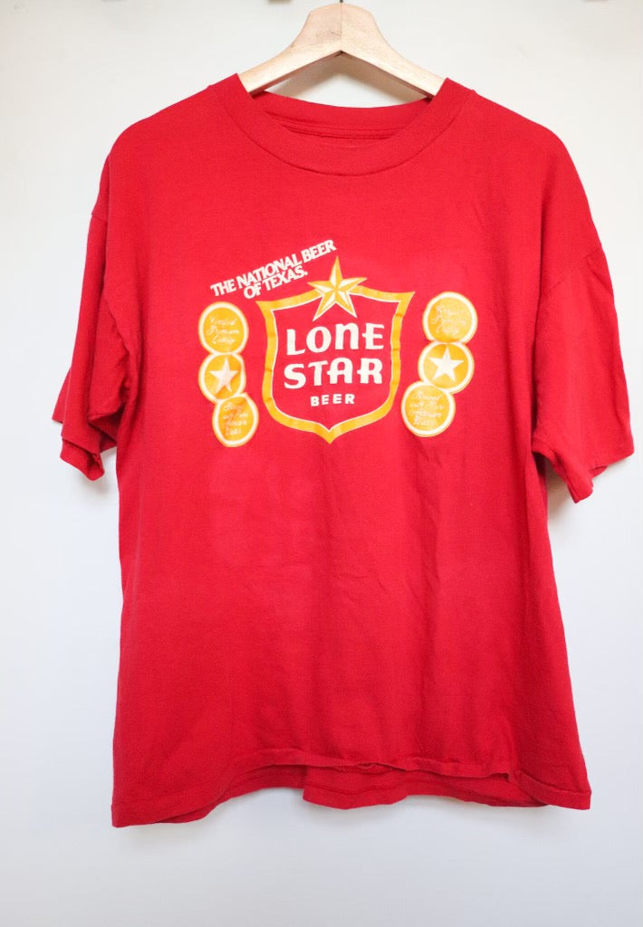 Lone Star Red National Beer of Texas Shirt